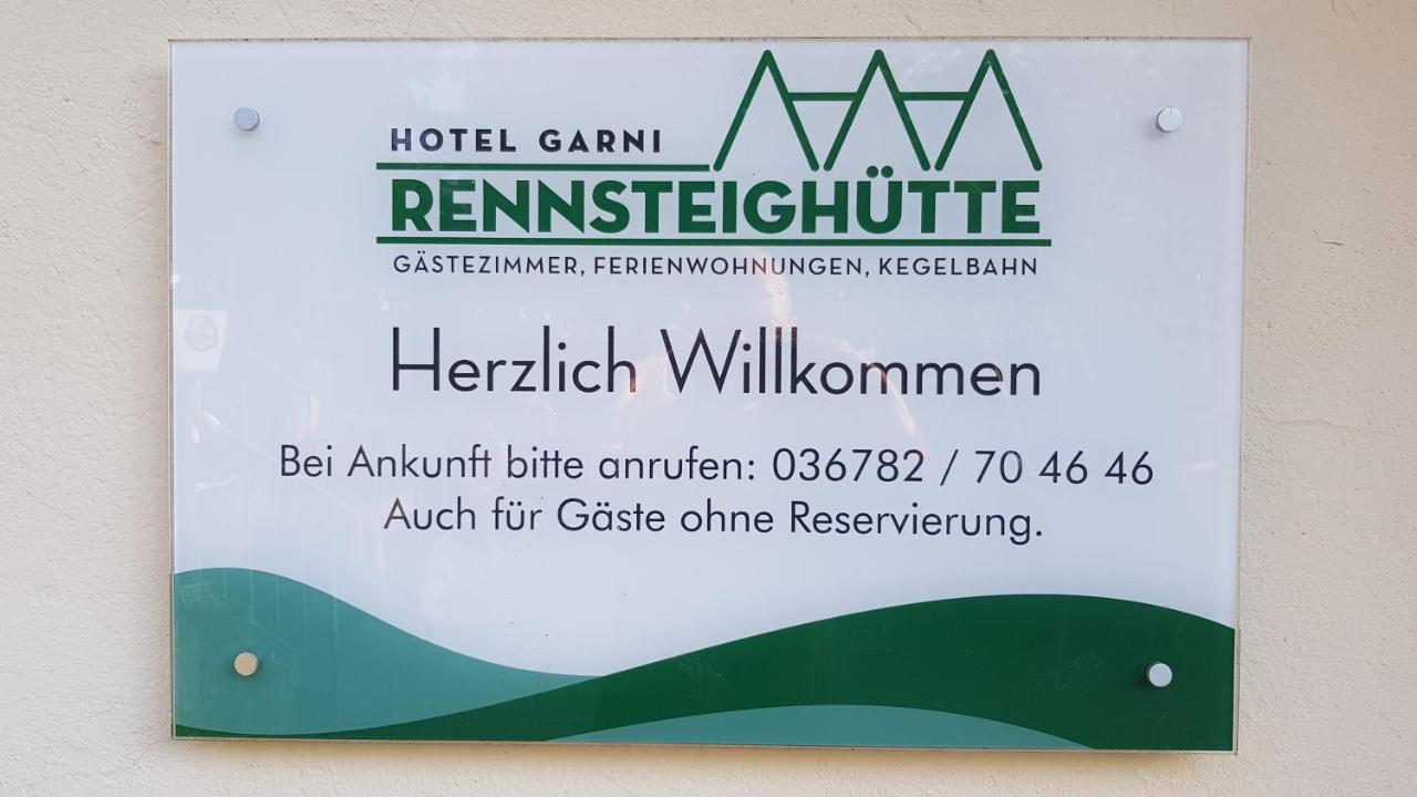 Hotel-Pension Rennsteighutte Frauenwald Extérieur photo
